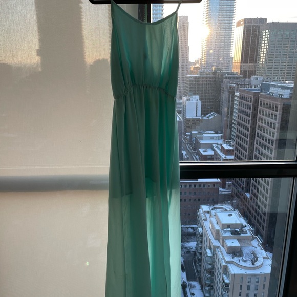 Blue Maddy K dress maxi style - Picture 4 of 5